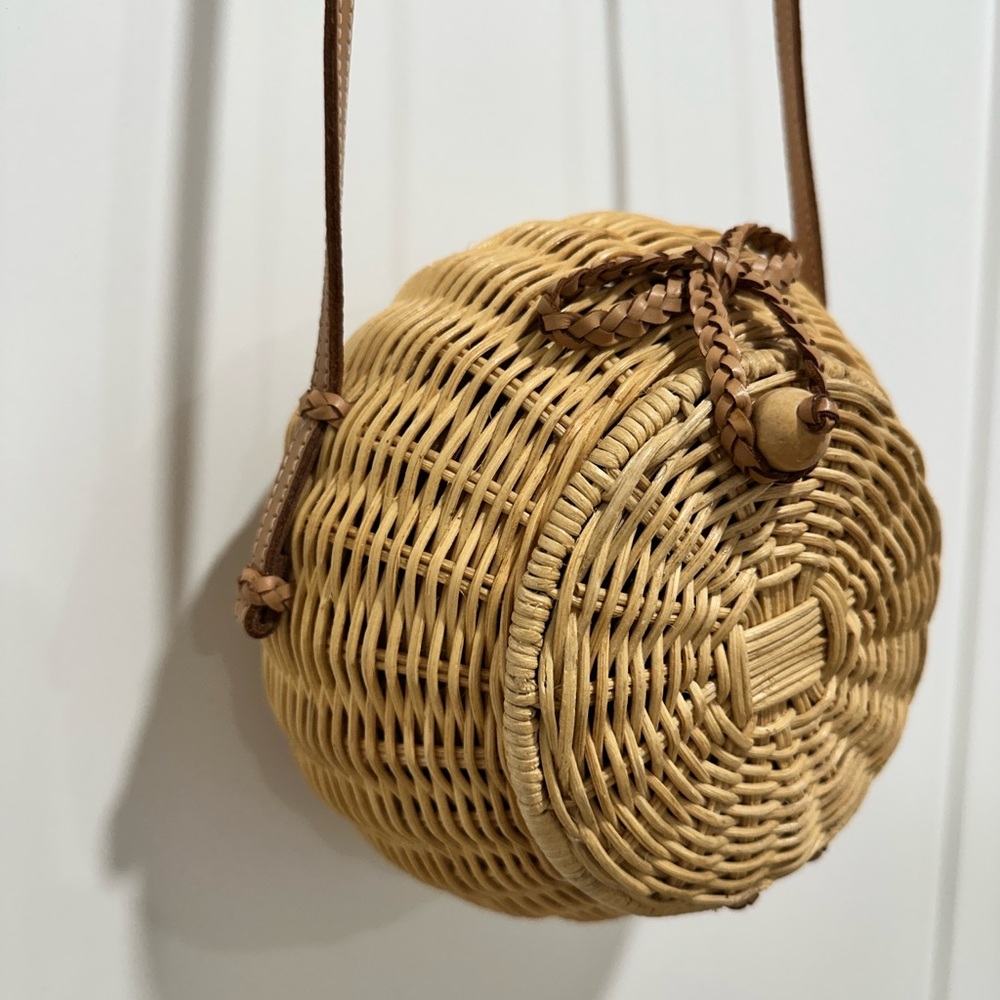ULLA JOHNSON Rattan Crossbody bag